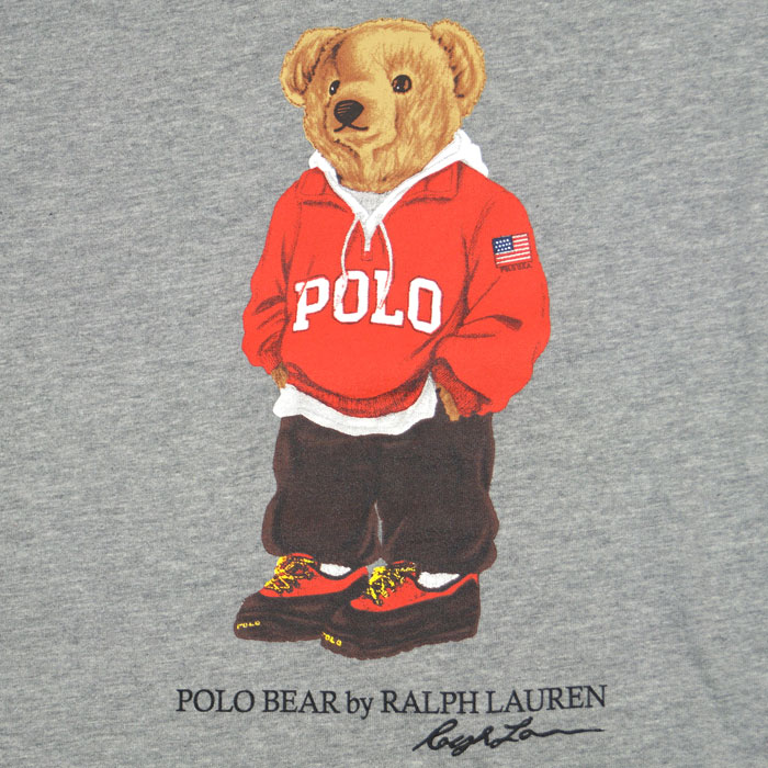 ラルフローレン POLO Ralph Lauren ポロベアー Tシャツ POLO 90S グレー