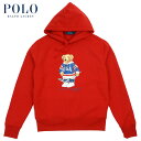 ラルフローレン POLO Ralph Lauren ポロベアー スウェット ホッケー レッド