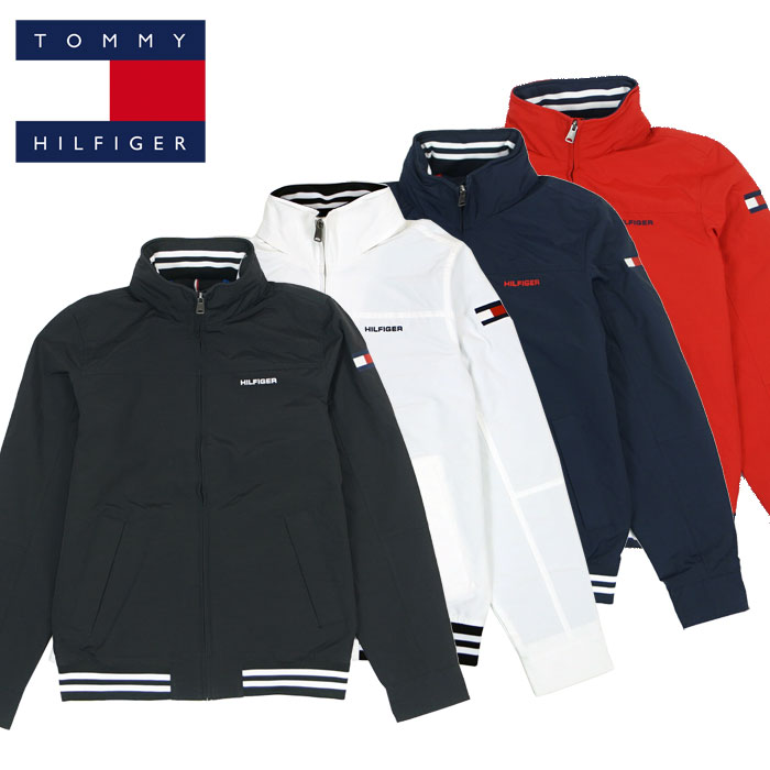 トミーヒルフィガー TOMMY HILFIGER スイングトップ ナイロン ジャケット リブライン 4カラー