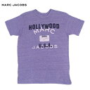 マークジェイコブス MARC JACOBS ハリウッド Tシャツ パープル