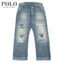 ラルフローレン ラルフローレン リペア デニム デッキ パンツ Ralph Lauren USN TYPE DENIM TROUSER