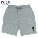 楽天BEEFラルフローレン POLO Ralph Lauren ポロベアー スウェット ショーツ IVYスタイル グレー