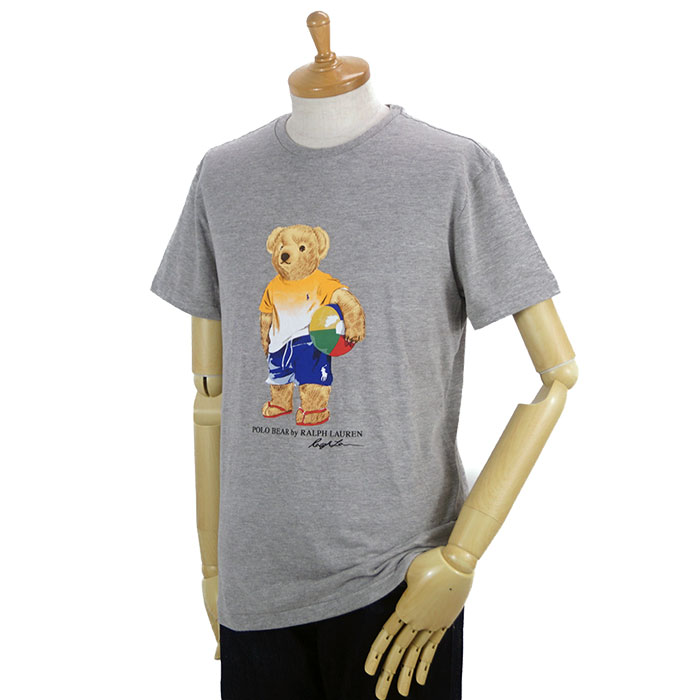 ラルフローレン POLO Ralph Lauren ポロベアー Tシャツ ビーチボール グレー