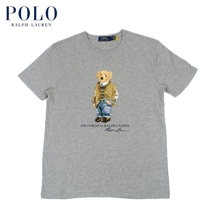 ラルフローレン POLO Ralph Lauren ポロベアー Tシャツ ハンティングジャケット グレー