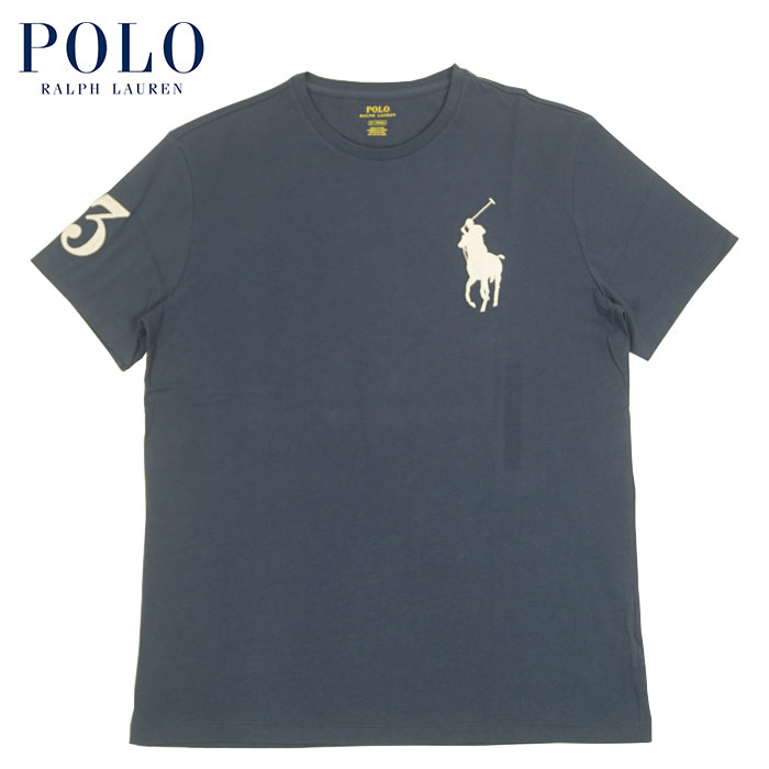 アウトレット ラルフローレン POLO Ralph Lauren ビッグポニー Tシャツ ネイビー