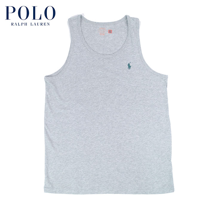 ラルフローレン POLO Ralph Lauren ワンポイント ポニー タンクトップ グレー