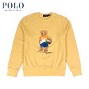 楽天BEEFラルフローレン POLO Ralph Lauren ポロベアー 前V スウェット ビーチスタイル イエロー