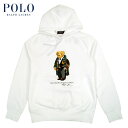 ラルフローレン POLO Ralph Lauren ポロベアー スウェット パーカー ダッフルコート ホワイト