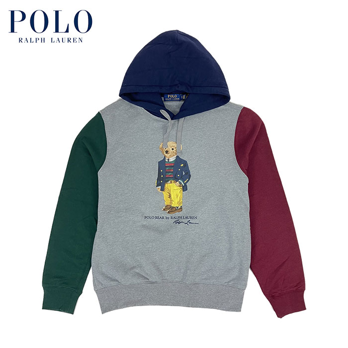 樂天商城 - ラルフローレン POLO Ralph Lauren ポロベアー マルチカラー スウェット パーカー