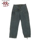 ラルフローレン ダブルアールエル インディゴ カーゴパンツ RRL ラルフローレン DOUBLE RL DAVLIN CARGO PANTS