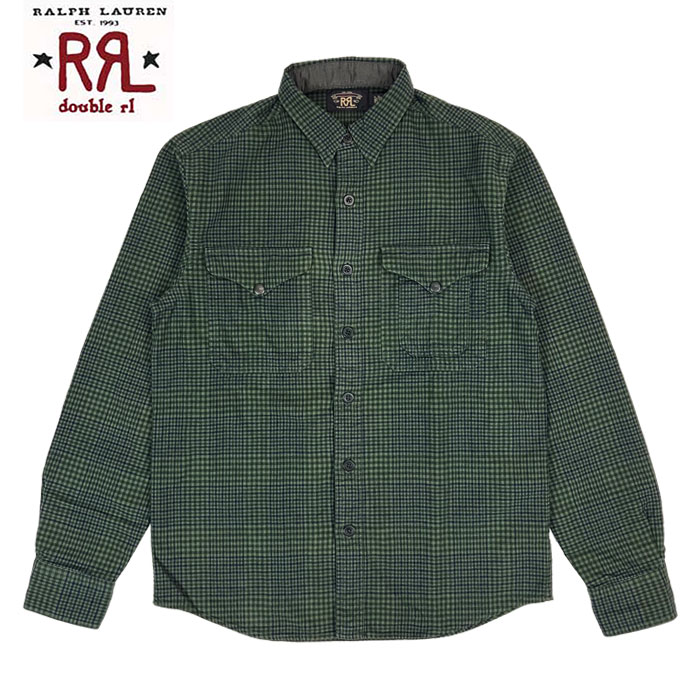 RRL ラルフローレン DOUBLE RL ダブルアールエル カタログ チェック ネルシャツ RRL Catalogue Checked Shirt