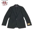 ラルフローレン RRL ラルフローレン DOUBLE RL ダブルアールエル カラーフェーシング タキシード ジャケット/BLACK