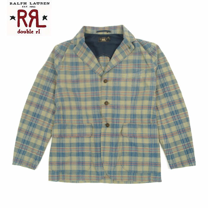 RRL ダブルアールエル アンコンストラクテッド ヘリンボーン スポーツコート 782944777001 M Greige Double RL ヘリンボーン ジャケット 定価143,000円 アウター【中古】【RRL】 RRL ダブルアールエル アンコンストラクテッド ヘリンボーン スポーツ