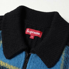 【楽天市場】Supreme シュプリーム セーター 18AW フロントチェック 柄 ジップ ニットセーター Plaid Front Zip