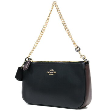 COACH コーチ セレーナゴメス バッグ ミニバッグ ハンドバッグ 小さめ ブランド シンプル ブラック ボルドー 黒 ファスナー ジップ リストレット ポーチ チェーン ロゴ コラボ レザー 本革 チャーム 鞄 カバン シンプル おしゃれ 無地【レディース】【K3070】