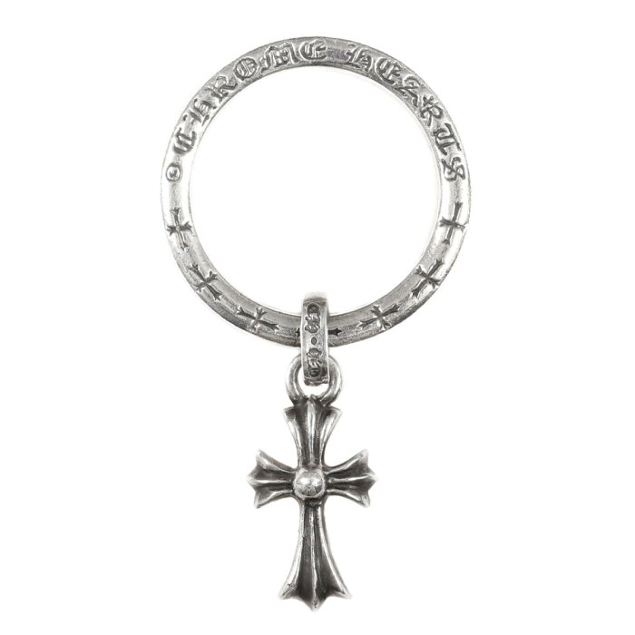 CHROME HEARTS クロムハーツ ベビーファット CHクロス スタックリング シルバー 16号 指輪 アクセサリー 【メンズ】【中古】【K3462】