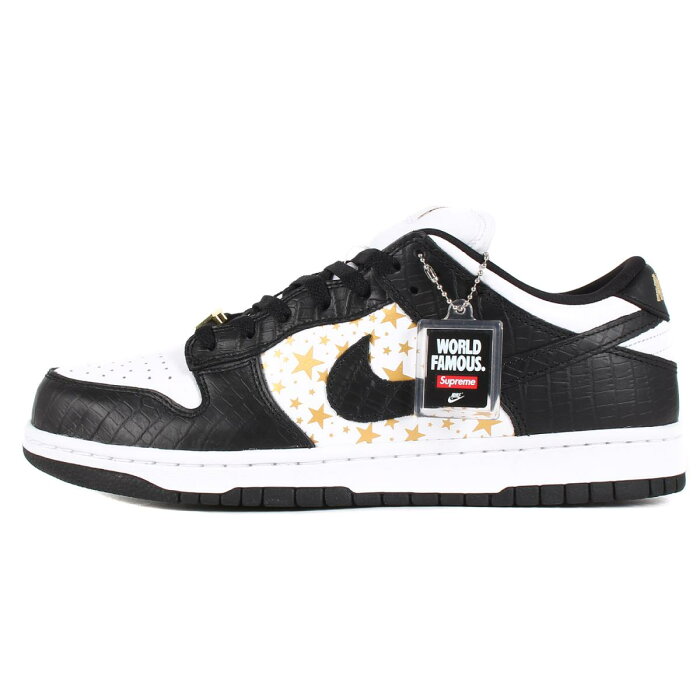 Supreme シュプリーム NIKE SB DUNK LOW OG QS DH3228-102 21SS ナイキ SB ダンク ロー OG ホワイト ブラック US10(28cm) スニーカー 【メンズ】【K3149】