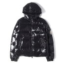 MONCLER モンクレール ダウンジャケット フード付き シャイニーナイロン フルジップ ダウン  ...