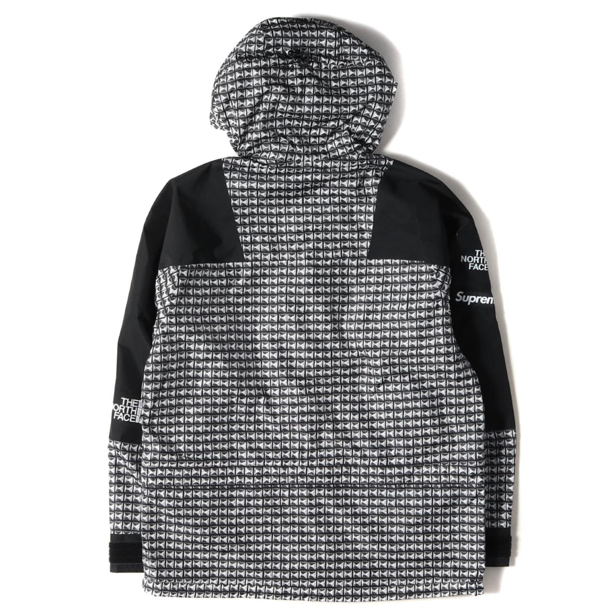 Supreme シュプリーム THE NORTH FACE ノースフェイス ジャケット マウンテンパーカー Studded Mountain Light Jacket 21SS ブラック 黒 S アウター ブルゾン コラボ 【メンズ】【K3453】