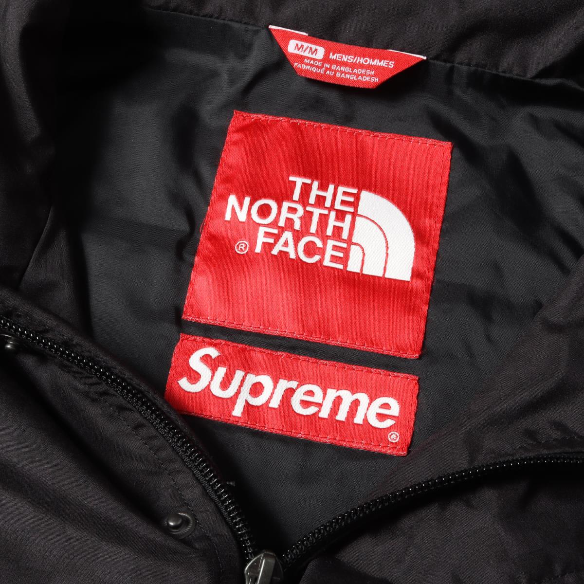 Supreme シュプリーム ジャケット THE NORTH FACE ノースフェイス アノラックパーカー ジャケット Windbreaker Pullover 11SS ブラック 黒 M アウター ブルゾン 【メンズ】【中古】【美品】【K3451】