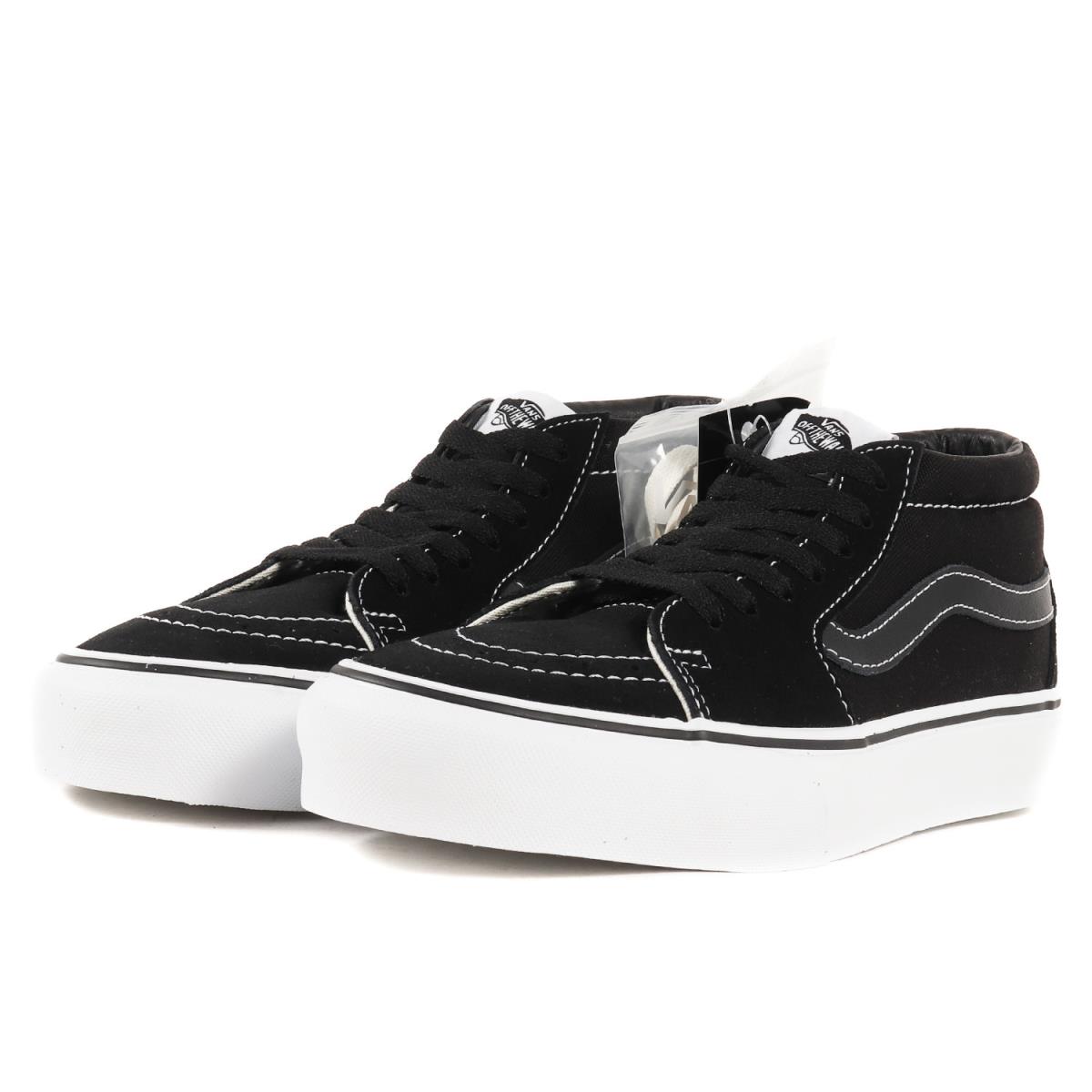 VANS バンズ JJJJound SK8-MID VAULT LX 21SS ジョウンド スケートミッド ボルト LX ブラック 黒 US7(25.0cm) スニーカー コラボ 【メンズ】【K3467】