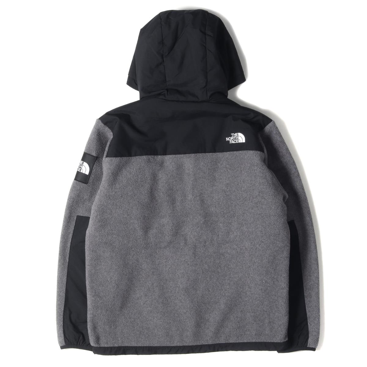 THE NORTH FACE ノースフェイス ジャケット デナリ フーディ フリースジャケット Denali Hoodie 21AW ミックスグレー(Z) M アウター ブルゾン 【メンズ】【中古】【美品】【K3468】