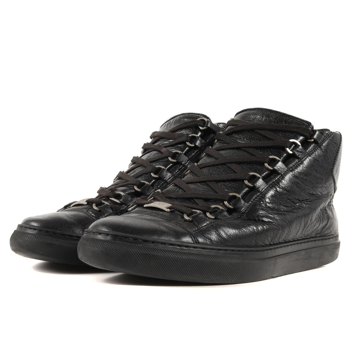 BALENCIAGA アリーナ スニーカー シューズ 黒 ブラック 341760 camping.com