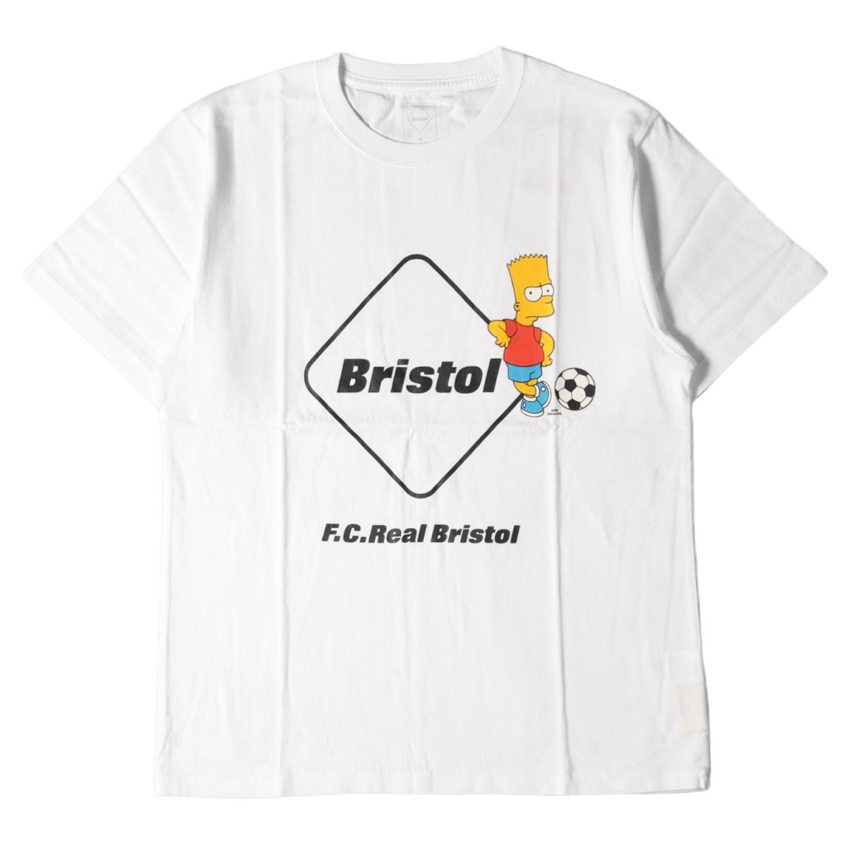 トップス, Tシャツ・カットソー F.C.Real Bristol T THE SIMPSONS T EMBLEM TEE 19SS M FCRB K3400
