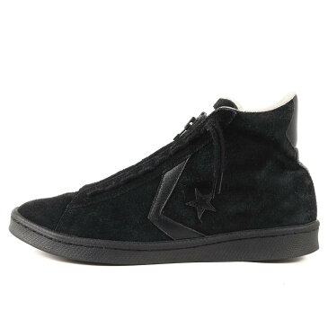 NONNATIVE ノンネイティブ CONVERSE PRO-LEATHER HI (34200460) 20AW コンバース プロレザー ブラック US9.5(27.5cm) スニーカー コラボ 【メンズ】【中古】【K3465】