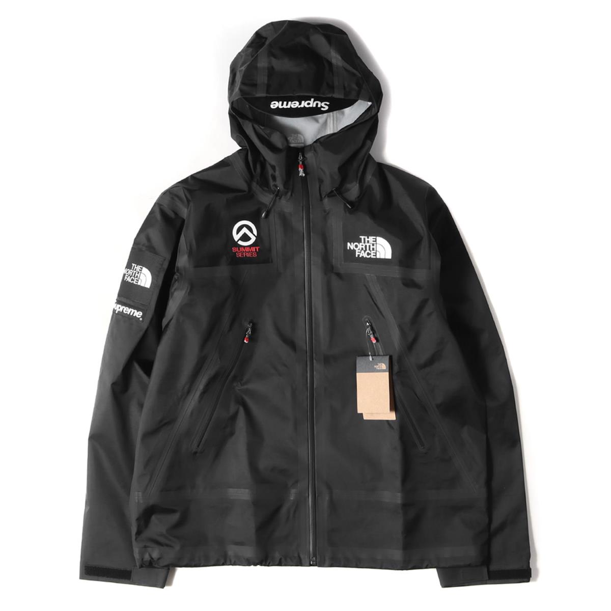 Supreme シュプリーム ジャケット THE NORTH FACE ノースフェイス テープシームジャケット SS Outer Tape Seam Jacket 21SS ブラック 黒 L アウター コラボ 【メンズ】【K3456】