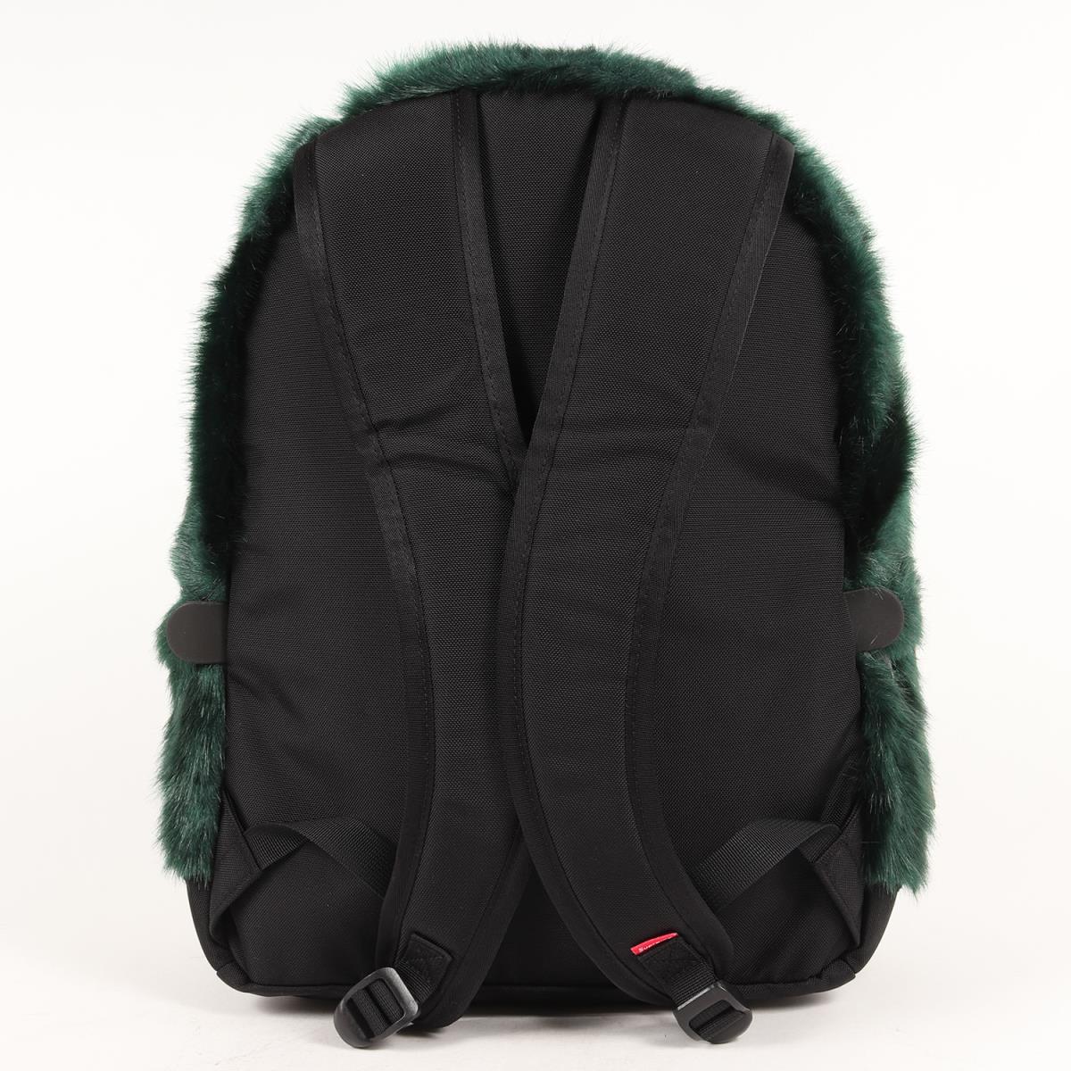 Supreme シュプリーム THE NORTH FACE ノースフェイス フェイクファー バックパック Fur Backpack 20AW グリーン 緑 カバン コラボ 【メンズ】【K3467】