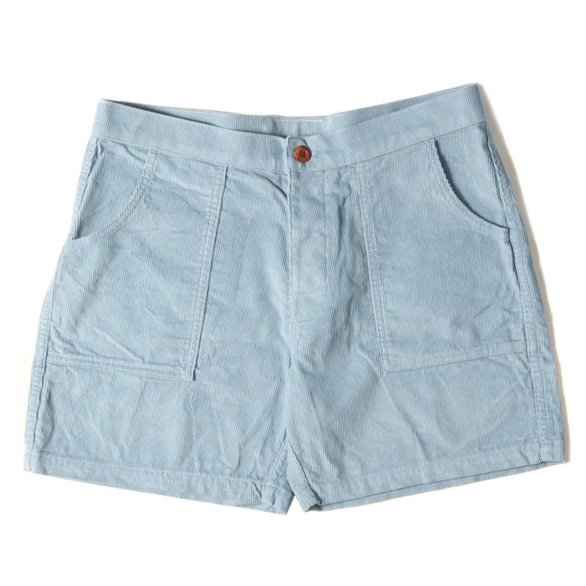 BIRDWELL バードウェル パンツ コーデュロイ ボードショーツ ショートパンツ USA製 CORD SHORTS ライトブルー 33 ボトムス ズボン 【メンズ】【中古】【美品】【K3391】のサムネイル