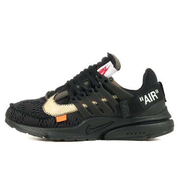 OFF-WHITE オフホワイト NIKE THE 10 AIR PRESTO (AA3830-002) 18SS ナイキ エア プレスト ブラック 黒 US9(27cm) スニーカー コラボ 【メンズ】【中古】【K3466】