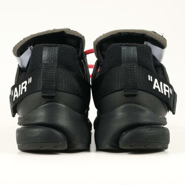 OFF-WHITE オフホワイト NIKE THE 10 AIR PRESTO (AA3830-002) 18SS ナイキ エア プレスト ブラック 黒 US9(27cm) スニーカー コラボ 【メンズ】【中古】【K3466】
