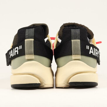 OFF-WHITE オフホワイト NIKE THE 10 AIR PRESTO (AA3830-001) 17AW ナイキ エア プレスト ブラック 黒 US7(25cm) スニーカー コラボ 【メンズ】【中古】【K3466】