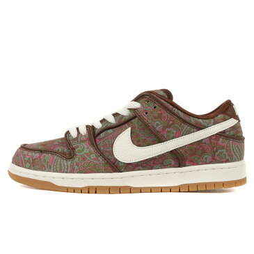 NIKE ナイキ SB DUNK LOW PRO PREMIUM BROWM PAISLEY (DH7534-200) SB ダンク ロー プロ プレミアム カカオワオ サミットホワイト US10.5(28.5cm) スニーカー 【メンズ】【K3466】