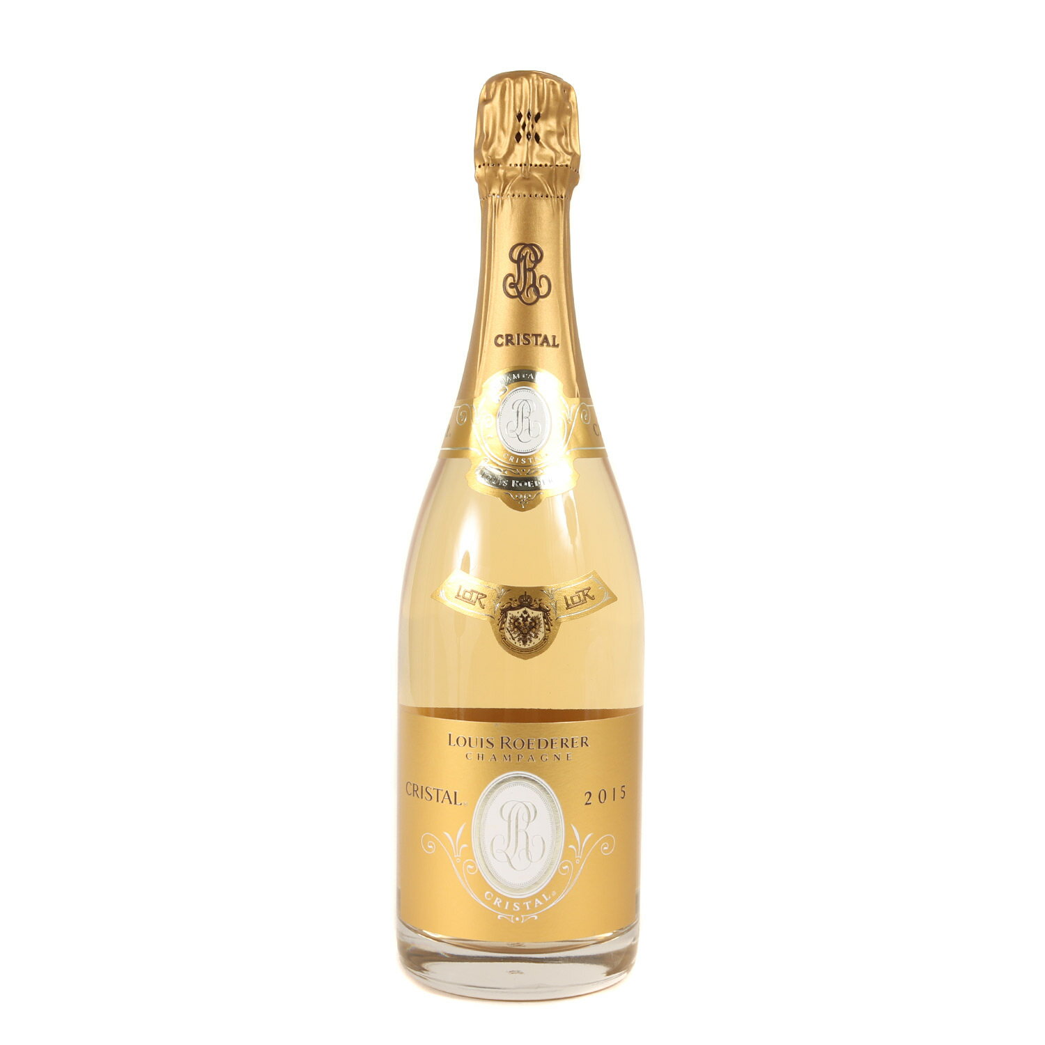 【未開栓】【箱付き】LOUIS ROEDERER ルイロデレール クリスタル 2015 冊子付き 750ml 12.5% / CRISTAL CHAMPAGNE 2015 / シャンパン シャンパーニュ【中古】