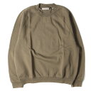 FEAR OF GOD フィアオブゴッド スウェット サイズ:M FOG ESSENTIALS エッセンシャルズ オーバーサイズ クルーネック スウェットシャツ Crewneck 22AW トープ系(WOOD) トップス トレーナー【メンズ】【K4054】