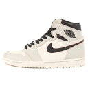 NIKE ナイキ AIR JORDAN 1 RETRO HIGH OG DEFIANT NYC TO PARIS (CD6578-006) 2019年 エアジョーダン 1 ハイ OG デファイアント ライトボーン ブラック サイズ：US10.5 28.5cm スニーカー【メンズ】【K4076】