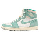 NIKE ナイキ AIR JORDAN 1 RETRO HIGH OG TURBO GREEN (555088-311) 2019年 エアジョーダン1 レトロ ハイ ターボグリーン セイルホワイト サイズ：US10.5 28.5cm スニーカー【メンズ】【K4062】