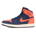 NIKE ナイキ WMNS AIR JORDAN 1 RETRO HI PREMIUM BLUE VOID (AH7389-408) ウィメンズ エアジョーダン 1 ハイ プレミアム ブルーボイド サイズ：WMNS US11.5 28.5cm スニーカー 【メンズ】【K4053】