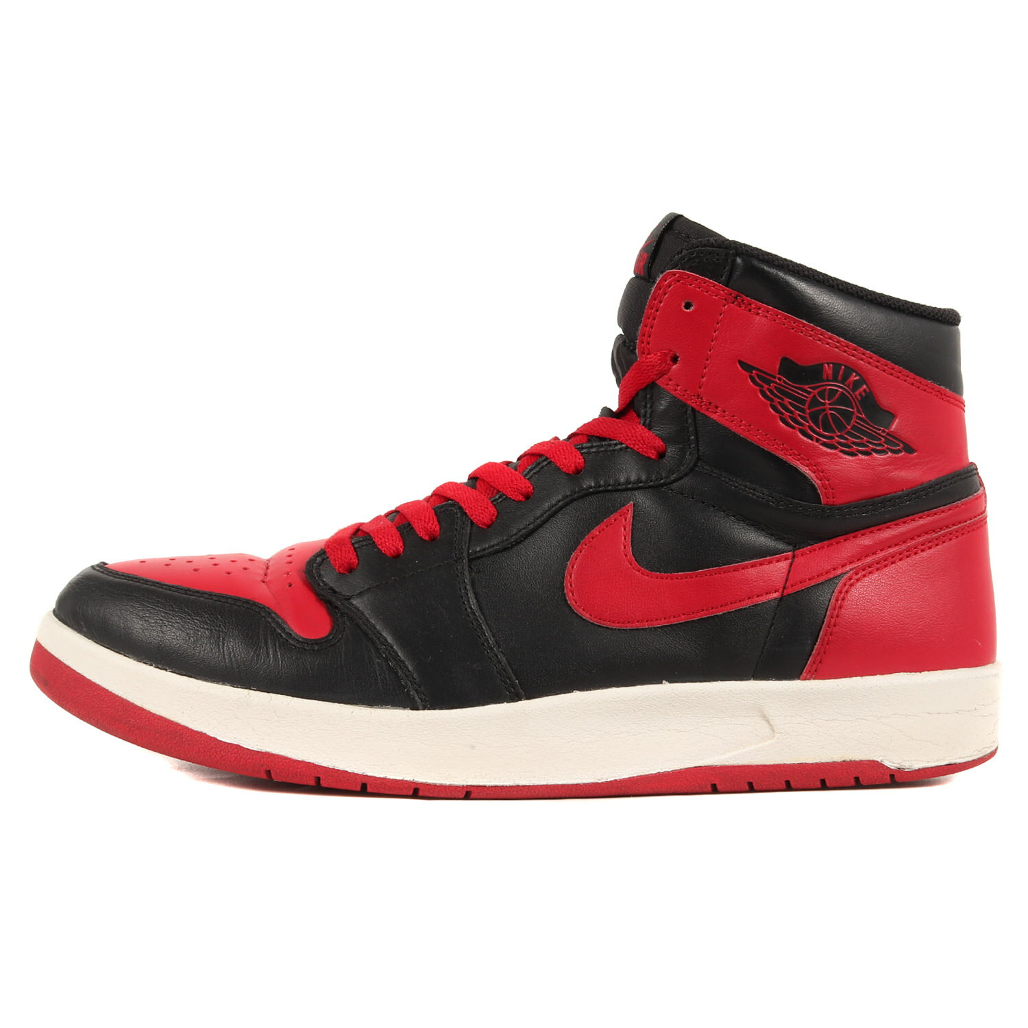 NIKE ナイキ AIR JORDAN 1.5 RETRO HIGH THE RETURN BRED (768861-001) 2015年 エアジョーダン1.5 ザ リターン ブレッド ブラック ジムレッド 黒赤 サイズ：US11 29.0cm スニーカー【メンズ】【中古】【K4051】