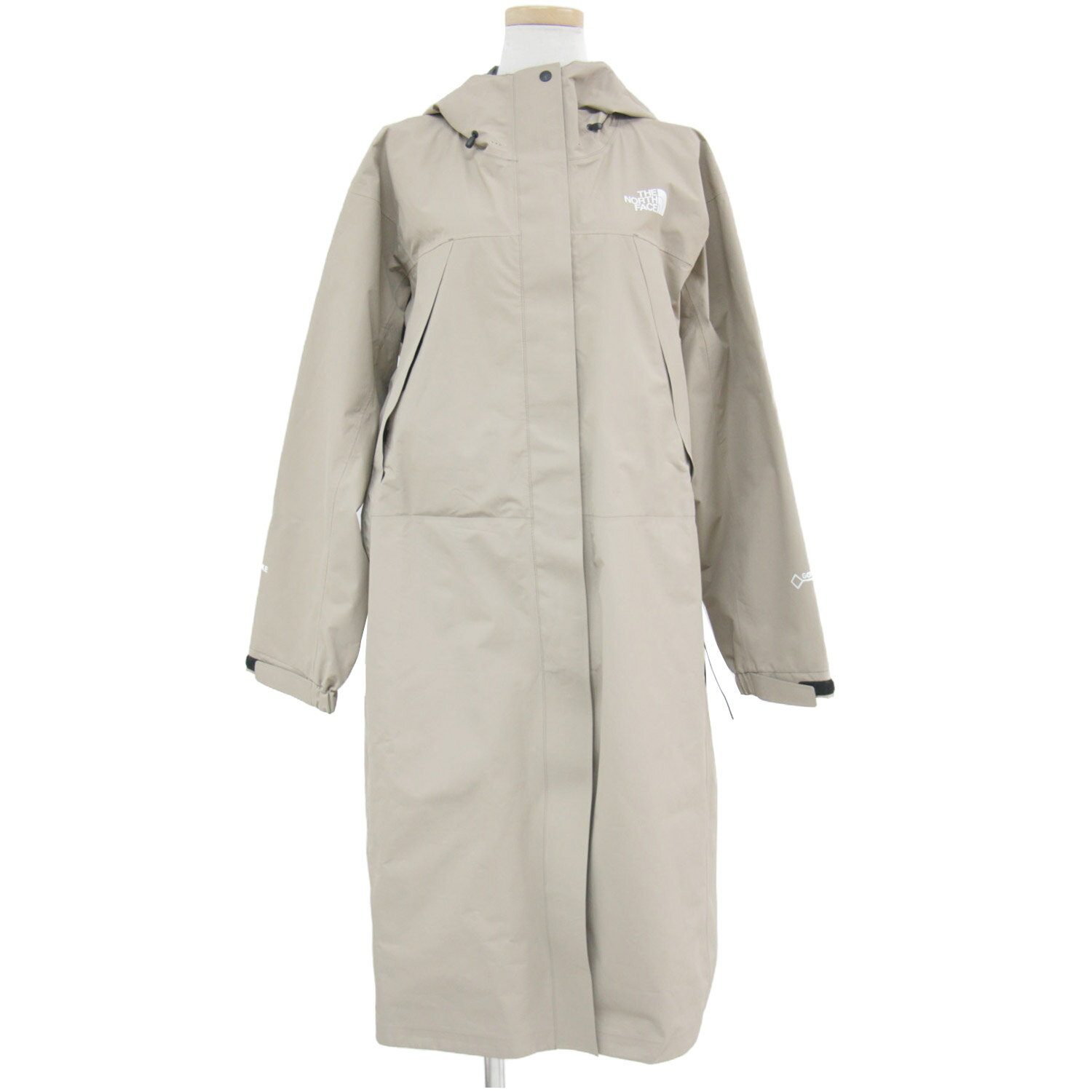 THE NORTH FACE ザ ノースフェイス HYKE ハイク コラボ コート アウター ベージュ TN タン S ロング フード付き GORE-TEX ゴアテックス Mountain Coat 薄手 スプリング カジュアル きれいめ 大人 【レディース】【K3851】のサムネイル