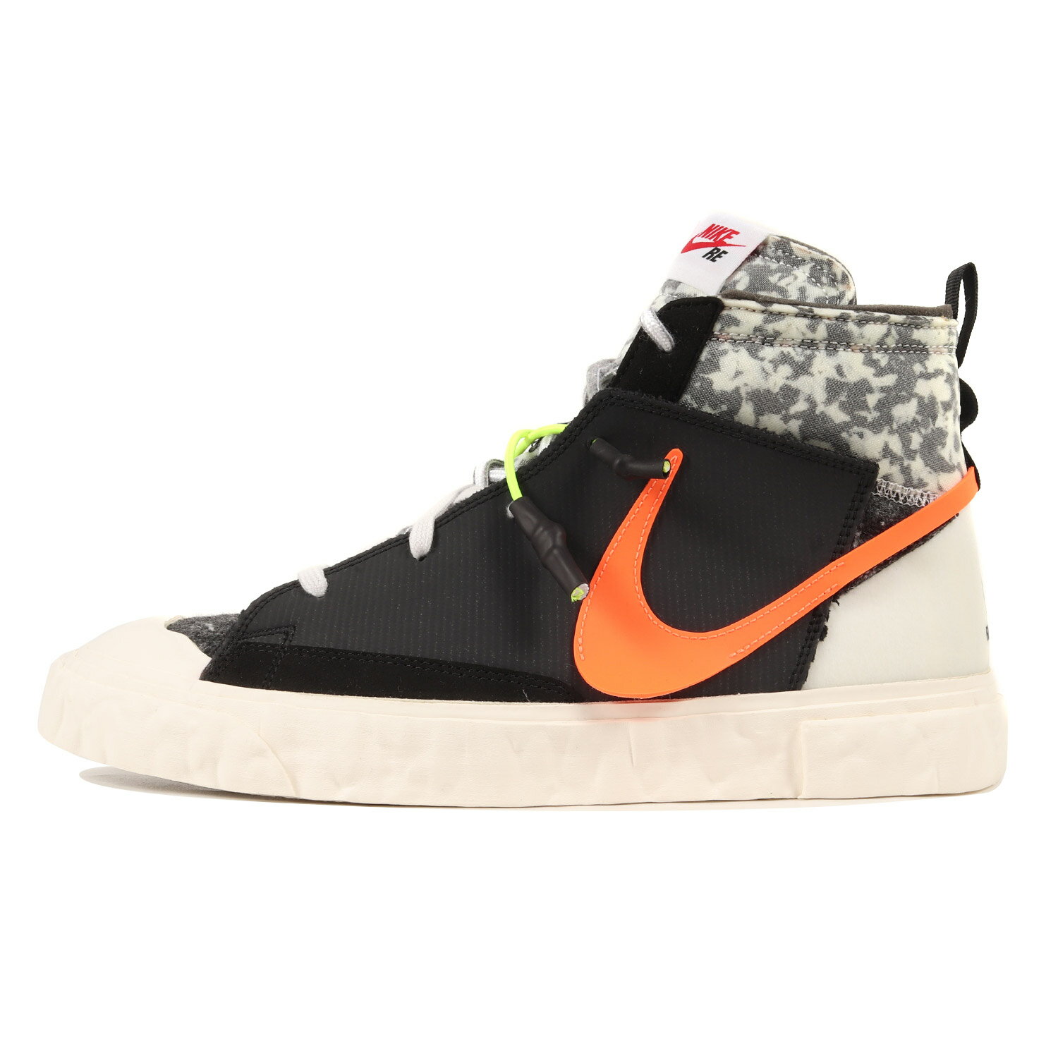 READYMADE レディメイド NIKE BLAZER MID / READYMADE BLACK (CZ3589-001) 21SS ナイキ ブレザー ミッド ブラック トータルオレンジ 黒 サイズ：US11 29.0cm スニーカー コラボ 【メンズ】【K4054】