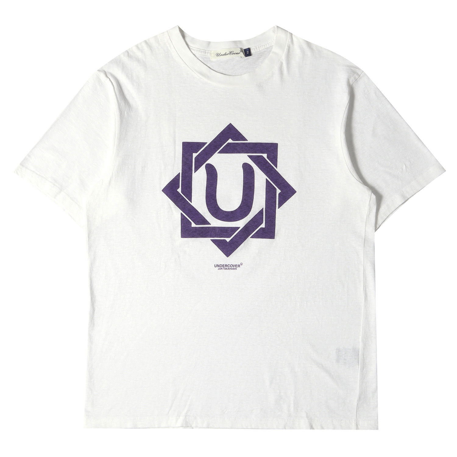 UNDERCOVER アンダーカバー Tシャツ 蜘蛛巣城 エンブレム クルーネックTシャツ TEE U EMBLEM 20AW ホワイト 白 2 トップス カットソー ..