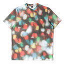 Paul Smith ポールスミス Tシャツ サイズ:XL マルチ ネオン スプレー プリント クルーネックTシャツ GILLESPIE PRINT T-SHIRT 163510 794P 総柄 PS マルチカラー 日本製 トップス カットソー 半袖 【メンズ】【中古】【美品】【K4024】