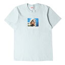 Supreme シュプリーム Tシャツ サイズ:S 23SS Kurt Cobain カート・コバーン フォト クルーネック Tシャツ Kurt Cobain Tee ペールブルー トップス カットソー 半袖 コラボ