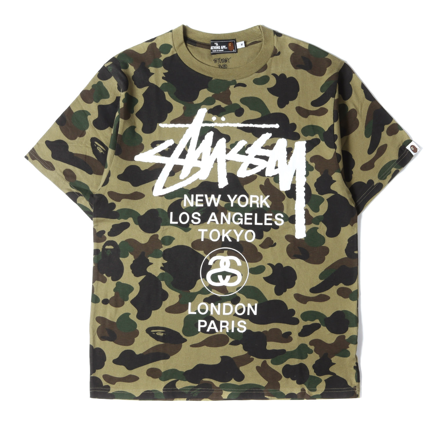 楽天市場】a bathing ape tシャツ（柄カモフラージュ・迷彩）（Tシャツ 