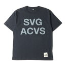 NEIGHBORHOOD ネイバーフッド Tシャツ サイズ:XL SVG ブランドロゴ 半袖 クルーネック チャコール トップス カットソー【メンズ】【中古】【美品】【K4063】