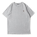 Paul Smith ポールスミス Tシャツ サイズ:XL スポーツストライプ ゼブラ ワンポイント クルーネック 半袖 Tシャツ 192528 011R PSグレー トップス カットソー 【メンズ】【中古】【K4058】